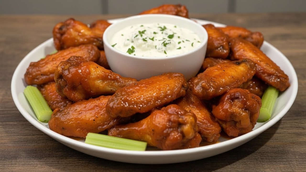 Buffalo chicken wings | Max crispy | Air fryer | blue cheese sauce 