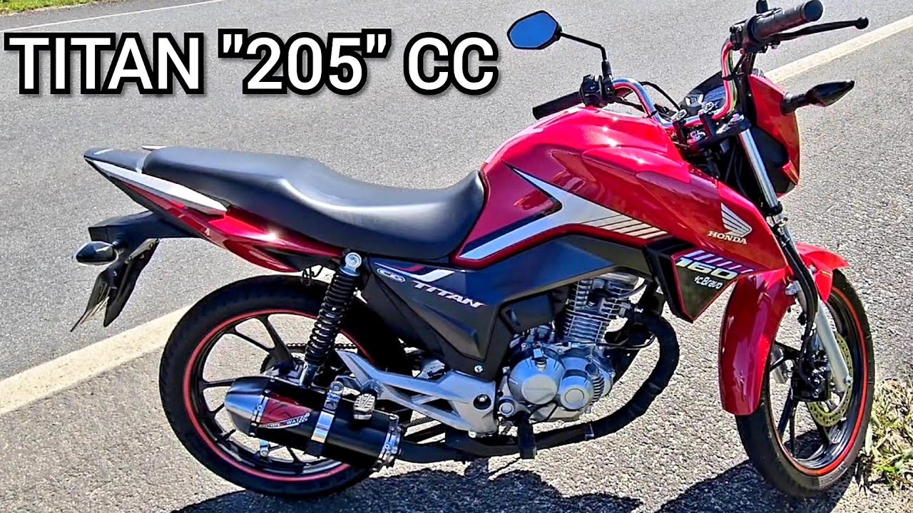 MEU TOP SPEED TITAN 160 MODIFICADA PARA 205 CC