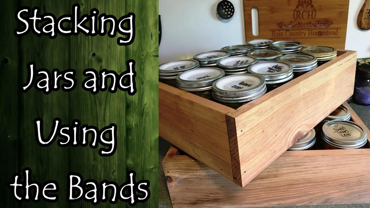 How to Safely Stack Jars and Use the Jar Rings