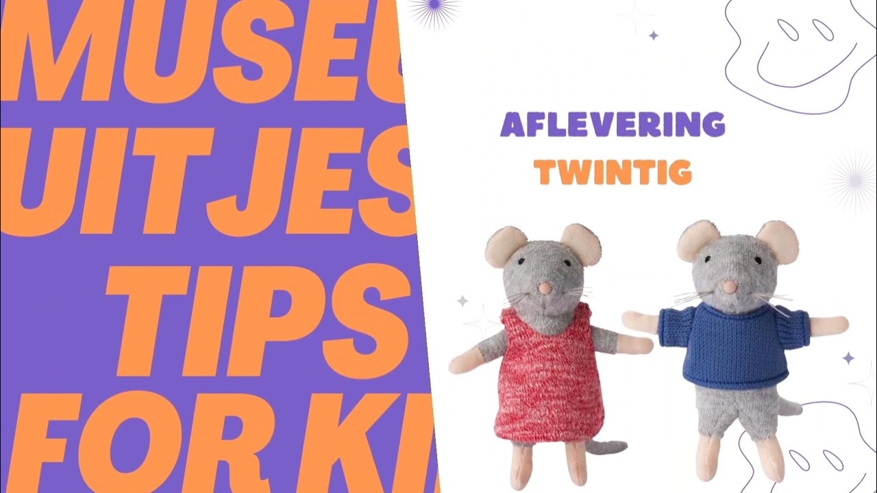 KUNST EN KIDS AFL. 20 - KNUTSELVLOG SAM EN JULIA, MUIZENHUIS WOONKAMER KNUTSELEN