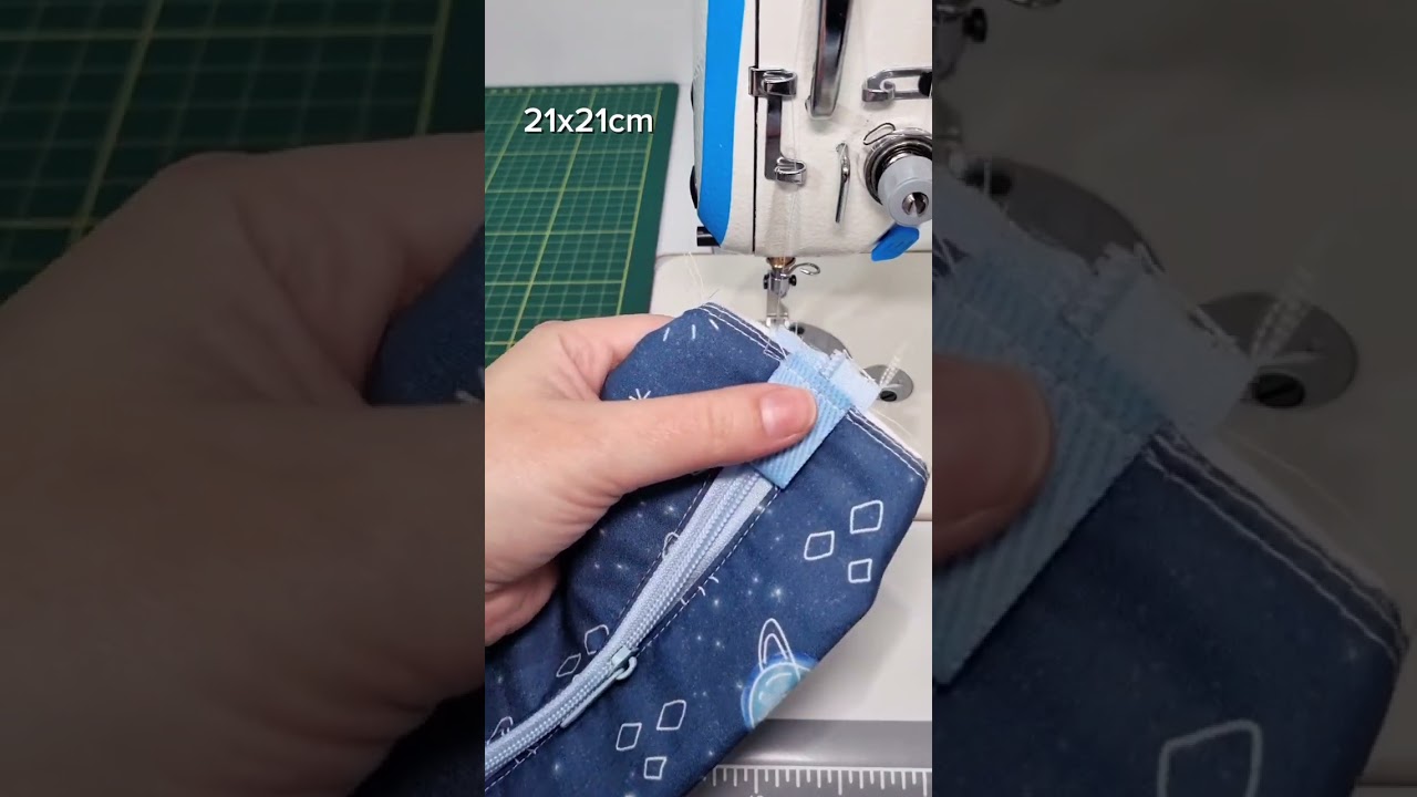 Tutorial de costura 21x21cm #costurar #sewing #tutorial #costura #passoapasso 