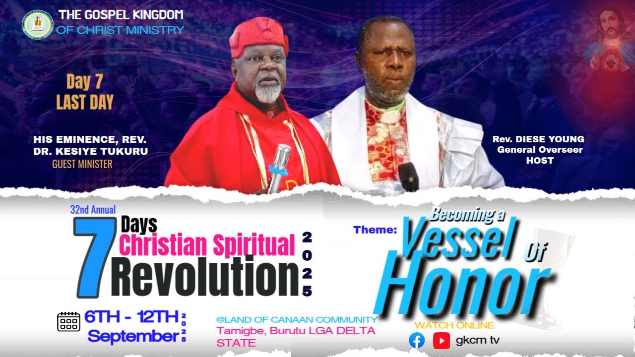 REVOLUTION 2025 - LAST DAY - HIS EMINENCE DR. KISEIYE TUKURU