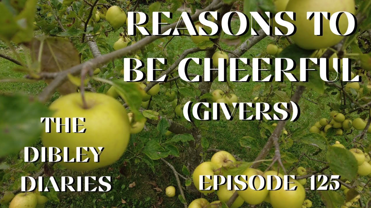 Reasons to be cheerful (givers)