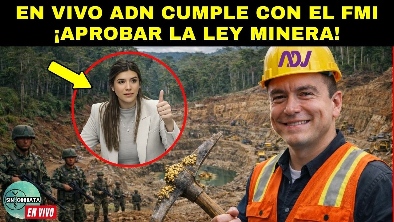 EN VIVO - ASAMBLEA APRUEBA O RECHAZA LA LEY MINERA ¡URGENTE!