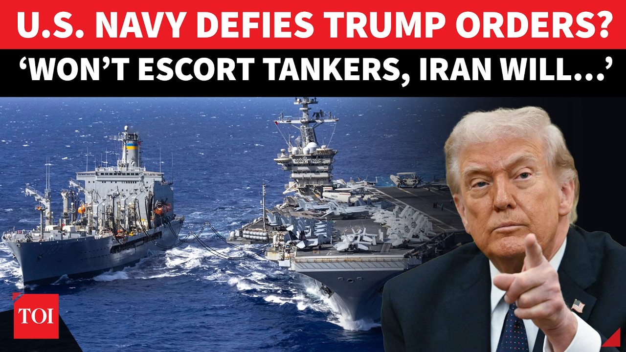 US Navy Clashes With Trump? ‘Can’t Escort Oil Tankers, Too Risky…’: Big ‘Win’ For Iran Amid War