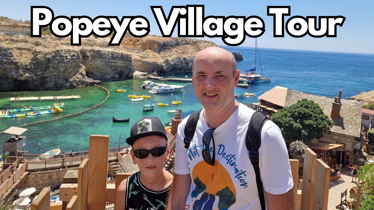 Exploring The Popeye Village In Malta! - 4K Travel Guide