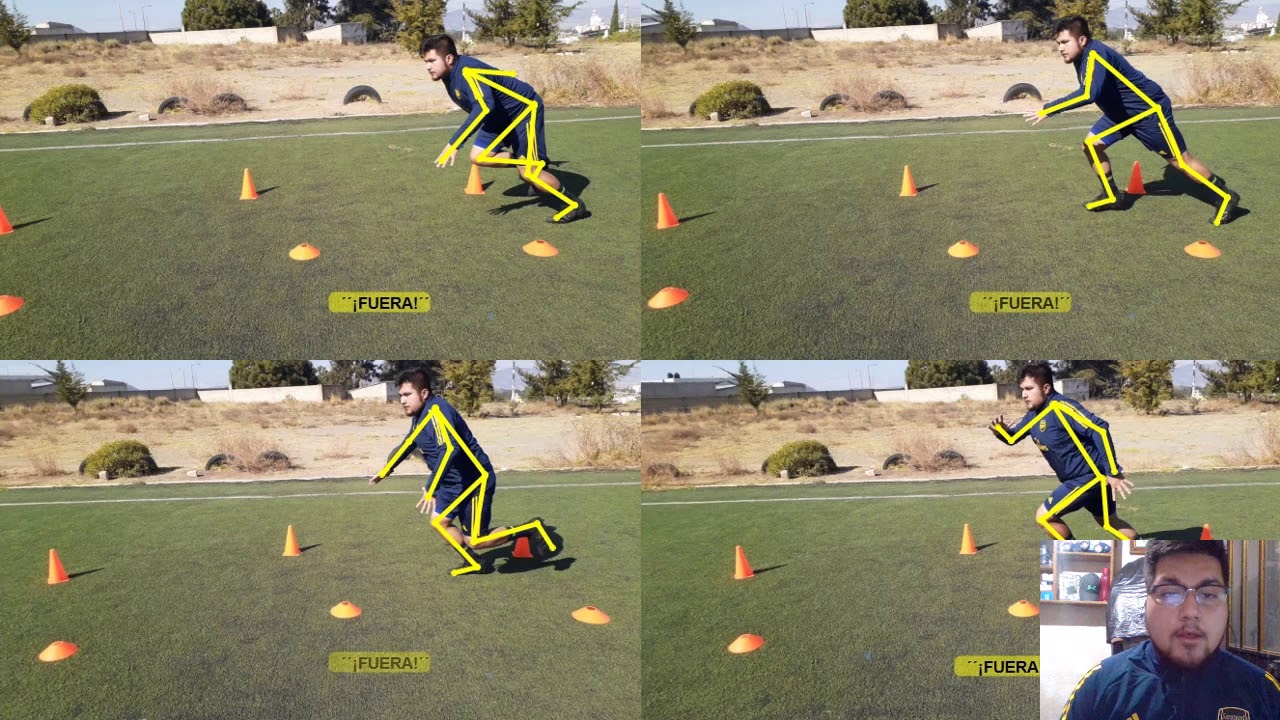 Técnica de carrera de 200 metros planos en atletismo.