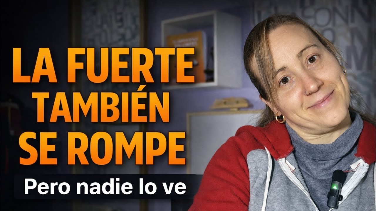 Cuando todos te ven fuerte... pero nadie ve que por dentro no puedes más