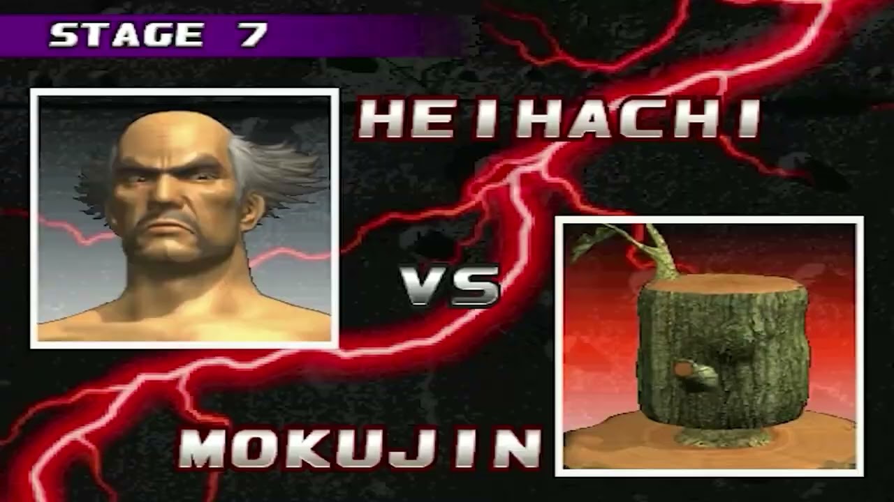 Heihachi uses Yoshimitsu moves Tekken 3