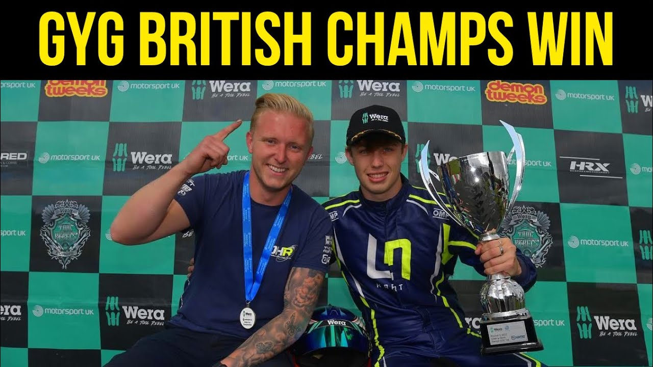 WINNING Rnd 3 of the British Champs | Alpha Live Footage Highlights | GYG Karting