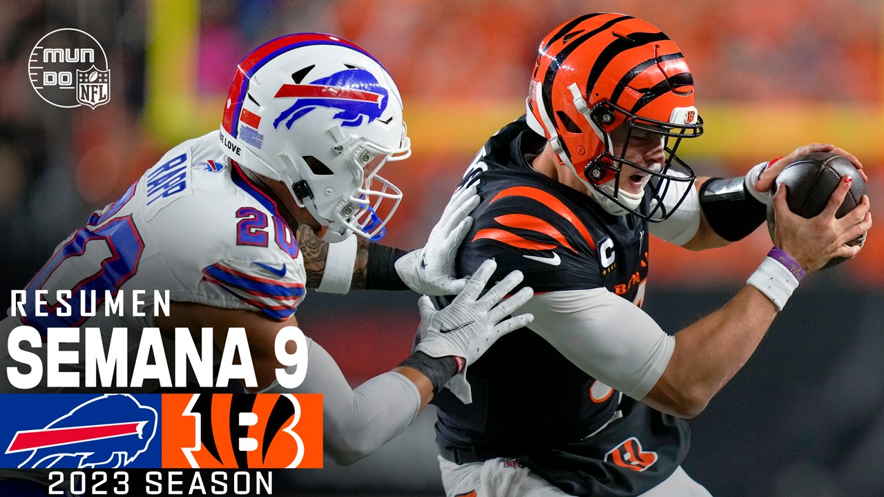 Buffalo Bills vs. Cincinnati Bengals | Semana 9 NFL 2023 | NFL Highlights Resumen en español