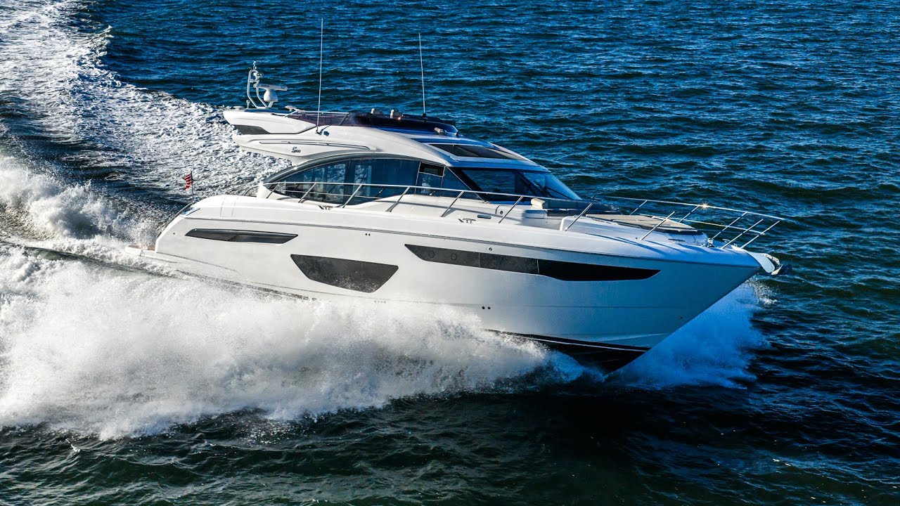 2019 Princess S60 Sport bridge Walkthrough with Rich Lucas | SI Yachts