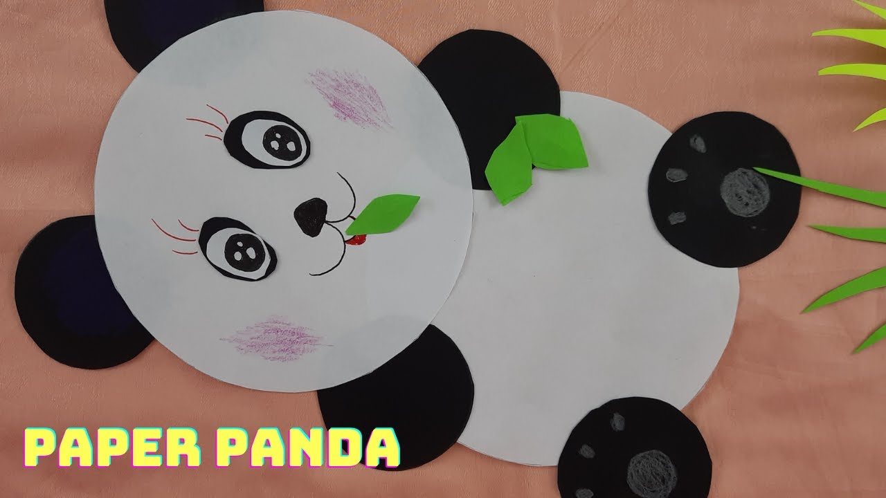 Paper Panda | How to make a paper panda | DIY Cute Crafts