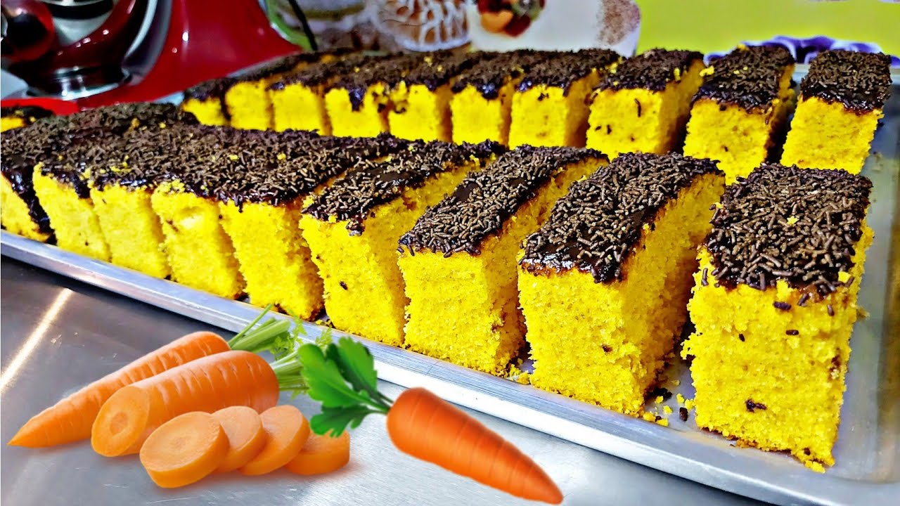 O Melhor Bolo de Cenoura 🥕 [Vende muito]