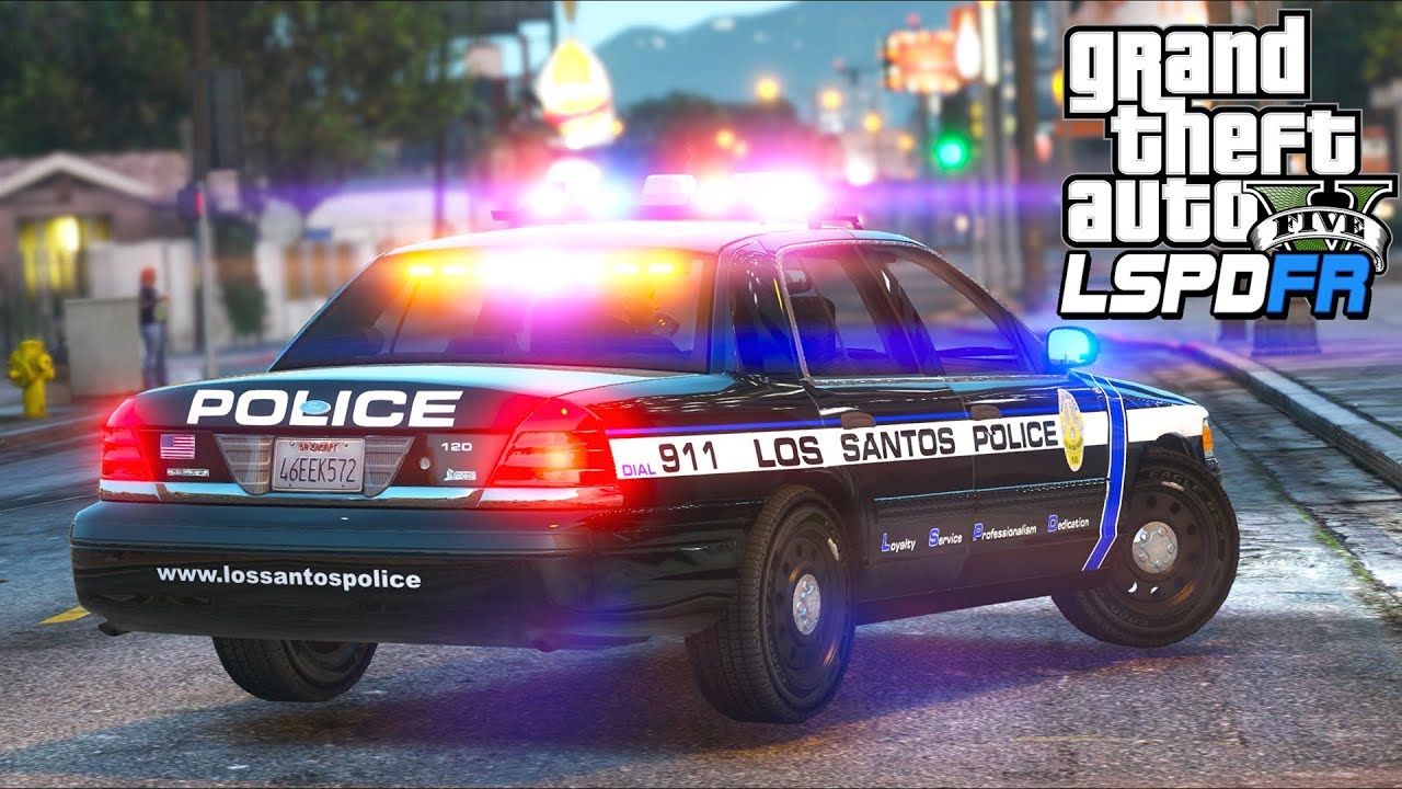 GTA 5 - LSPDFR Ep468 - Night Time Police Patrol!!