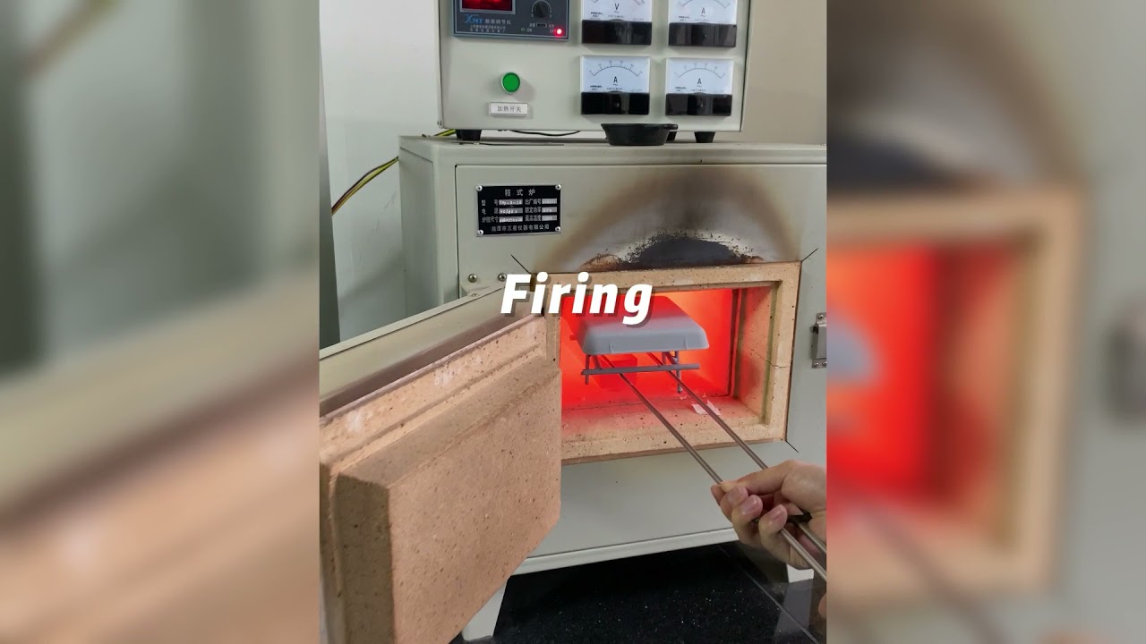 The Complete Sample Test Process of Enamel Coating, Enameling On  Stainless Steel Enamel Process