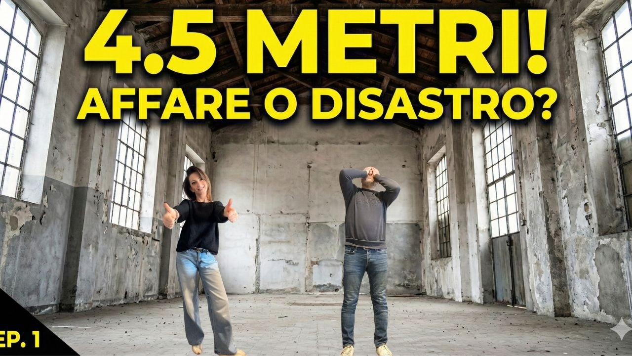 Abbiamo comprato un disastro o fatto un affare? 😱 | Due in Cantiere Ep.1