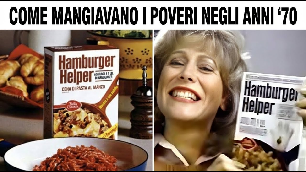 10 Prodotti Alimentari degli Anni 1970 che le Famiglie con Pochi Mezzi Compravano Spesso
