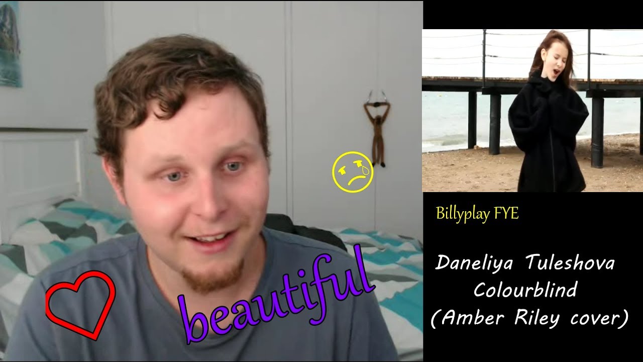Daneliya Tuleshova Colourblind Amber Riley cover REACTION