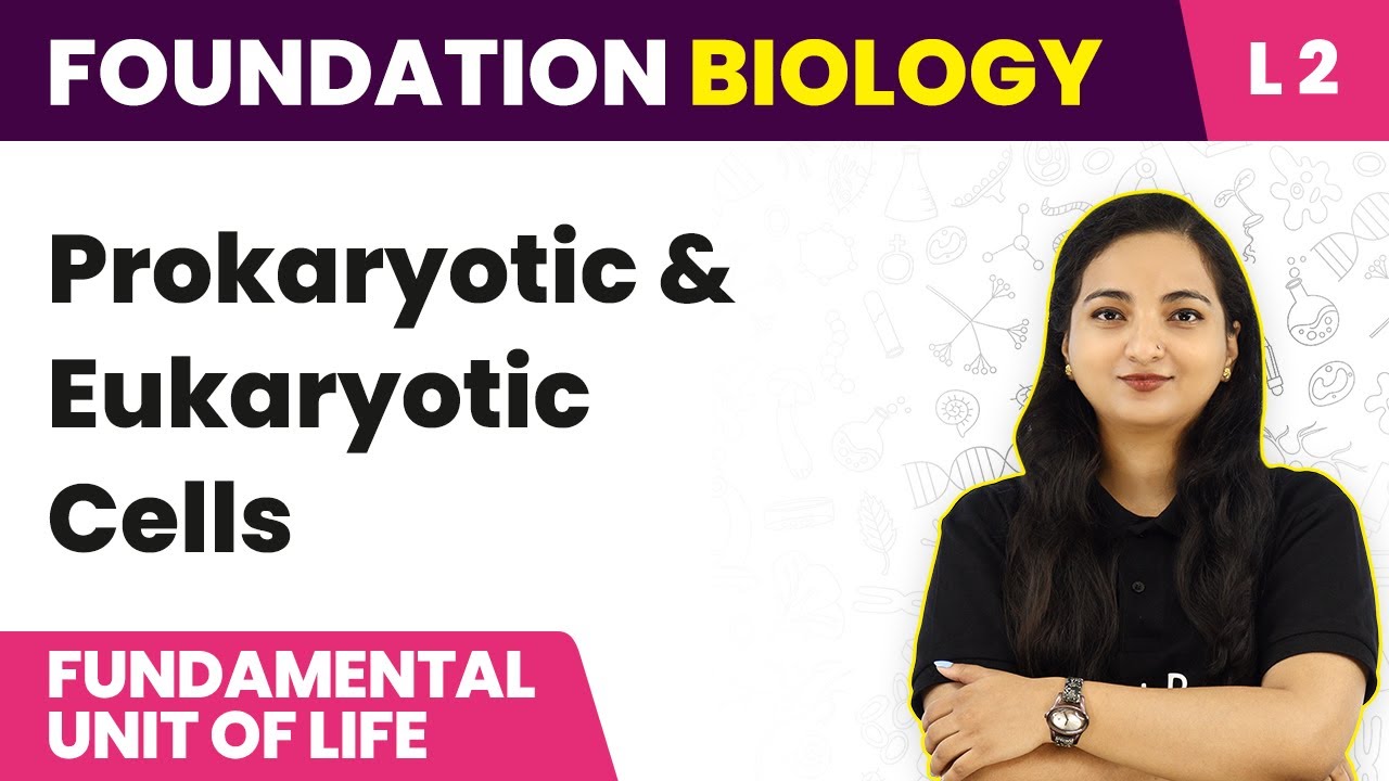 Prokaryotic and Eukaryotic Cells | Fundamental Unit of Life- L2 (Concepts) | NEET Foundation Biology