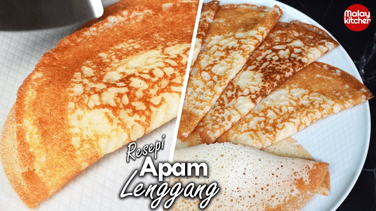 Apam lenggang | Resepi Pasar malam | lembut, gebu dan berongga