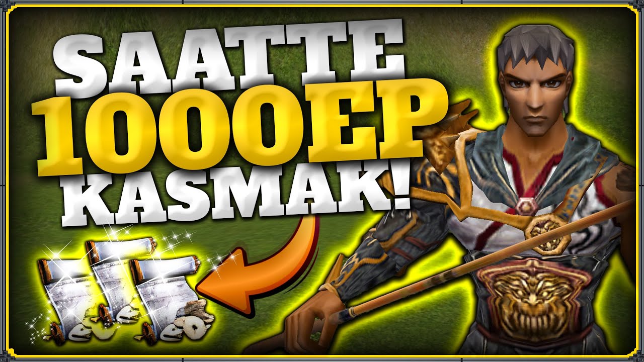 YENİ SUNUCUDA SAATTE 1000 EP KASMAK! | Sıfırdan Epsiz | Metin2 Safir #2