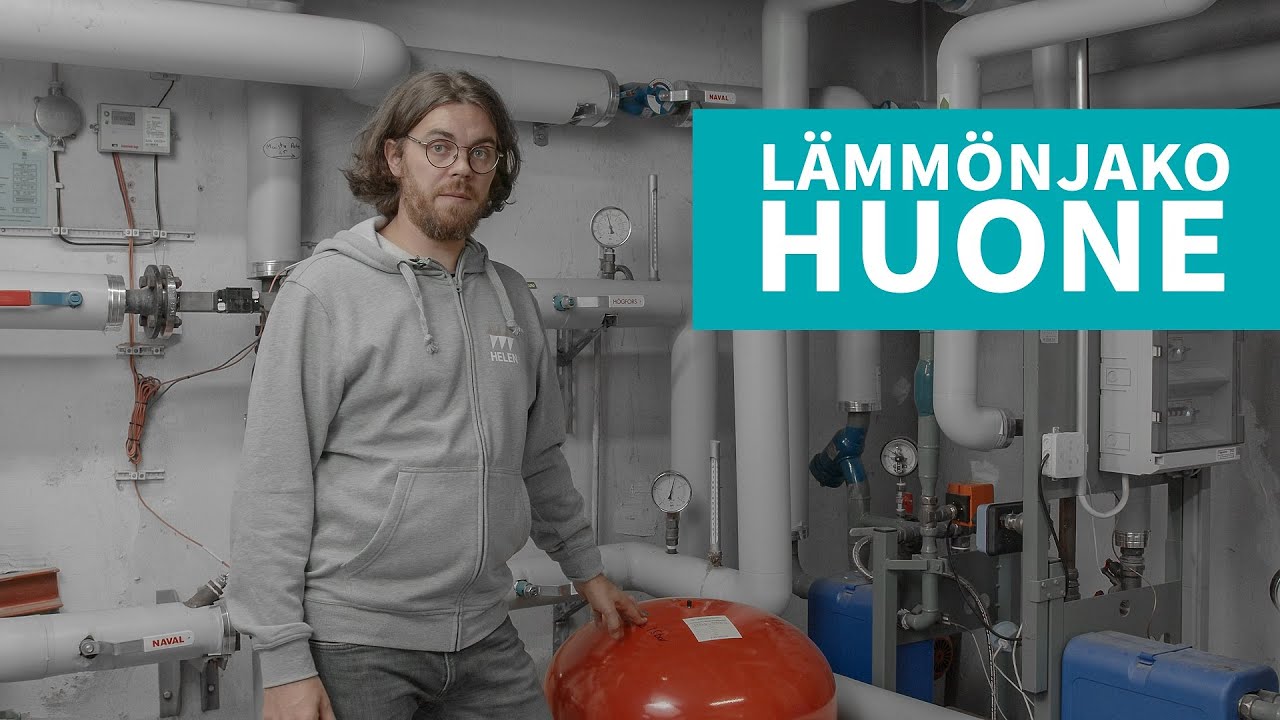 Lämmönjakohuone - kuinka kaukolämpö tulee kerrostaloon