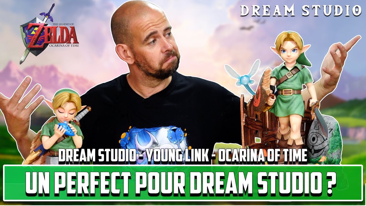 Une Réalisation PARFAITE De Dream Studio ?   Young Link  Dream Studio - Zelda Ocarina Of Time