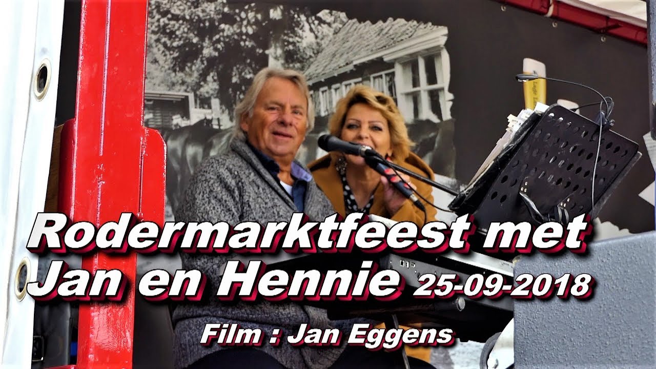 Rodermarktfeest met Jan en Hennie 25 09 2018