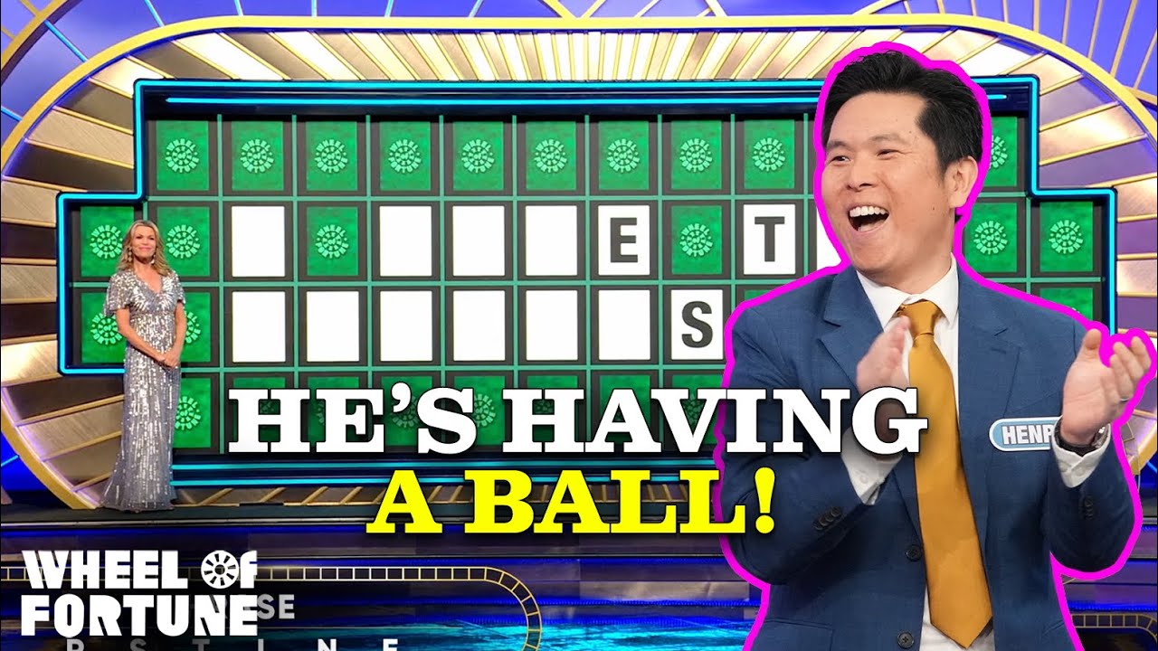 Henry's Bonus Round! | S42 | Wheel of Fortune