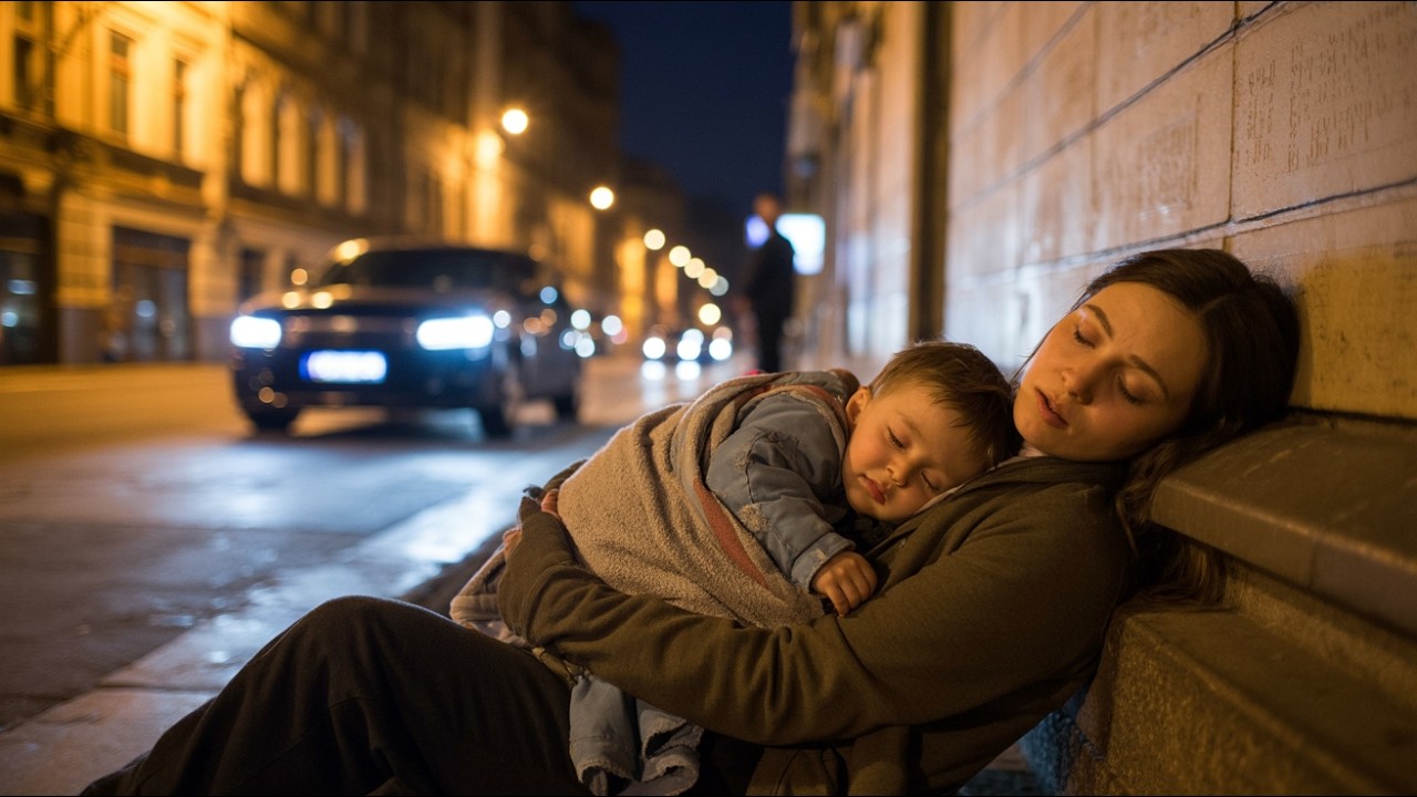 Mamă doarme în aleea din București — se trezește în conac și CEO-ul spune: 
