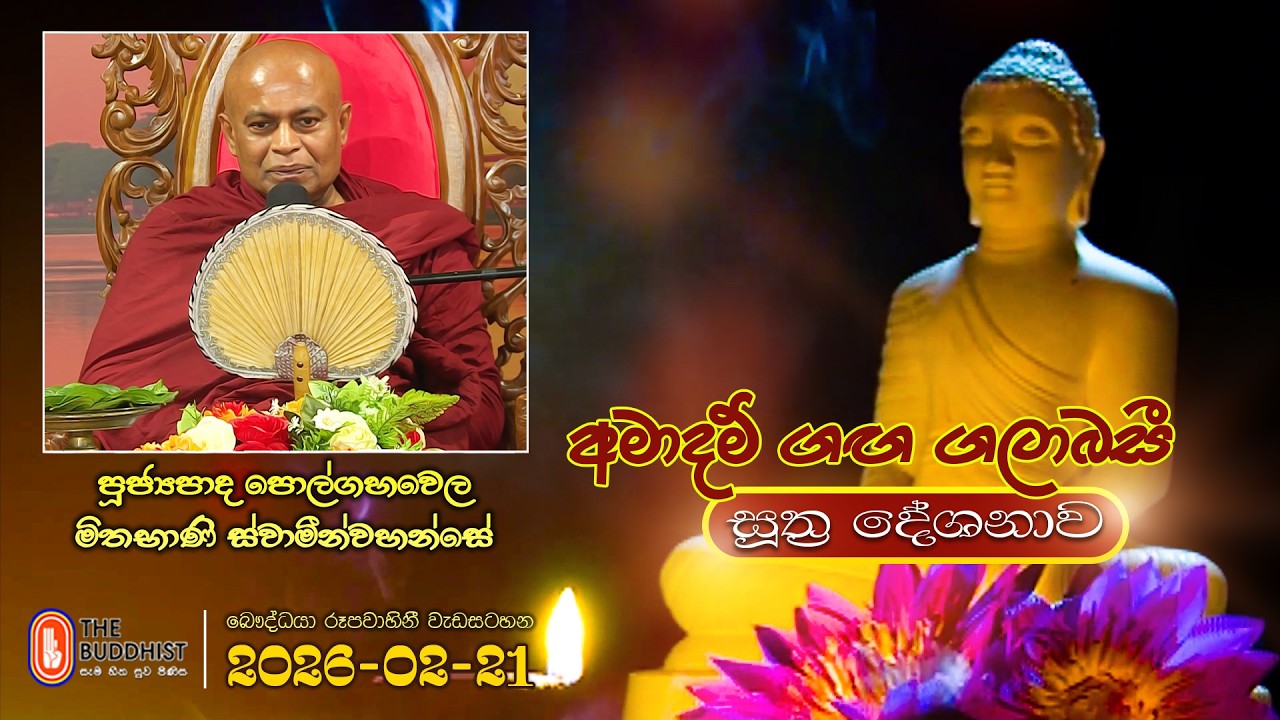 Ven Polgahawela Mithabhani Thero | 2026-02-21 | 4:00PM (සූත්‍ර දේශනාව)