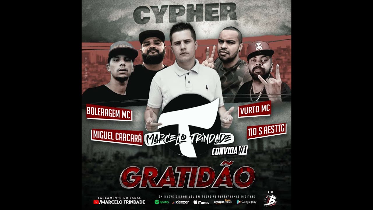 CYPHER GRATID&Atilde;O - Marcelo Trindade/ Miguel Carcar&aacute;/ Boleragem/ Vurto/ Tio S Aesttg (Prod. Deck B)