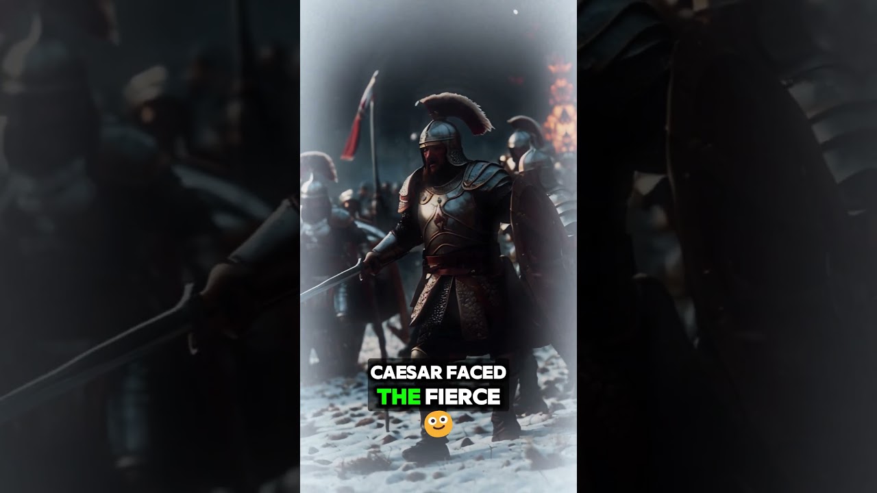 Julius Caesar's campaigns in the Gallic Wars #history #greekhistory #alexanderthegreat