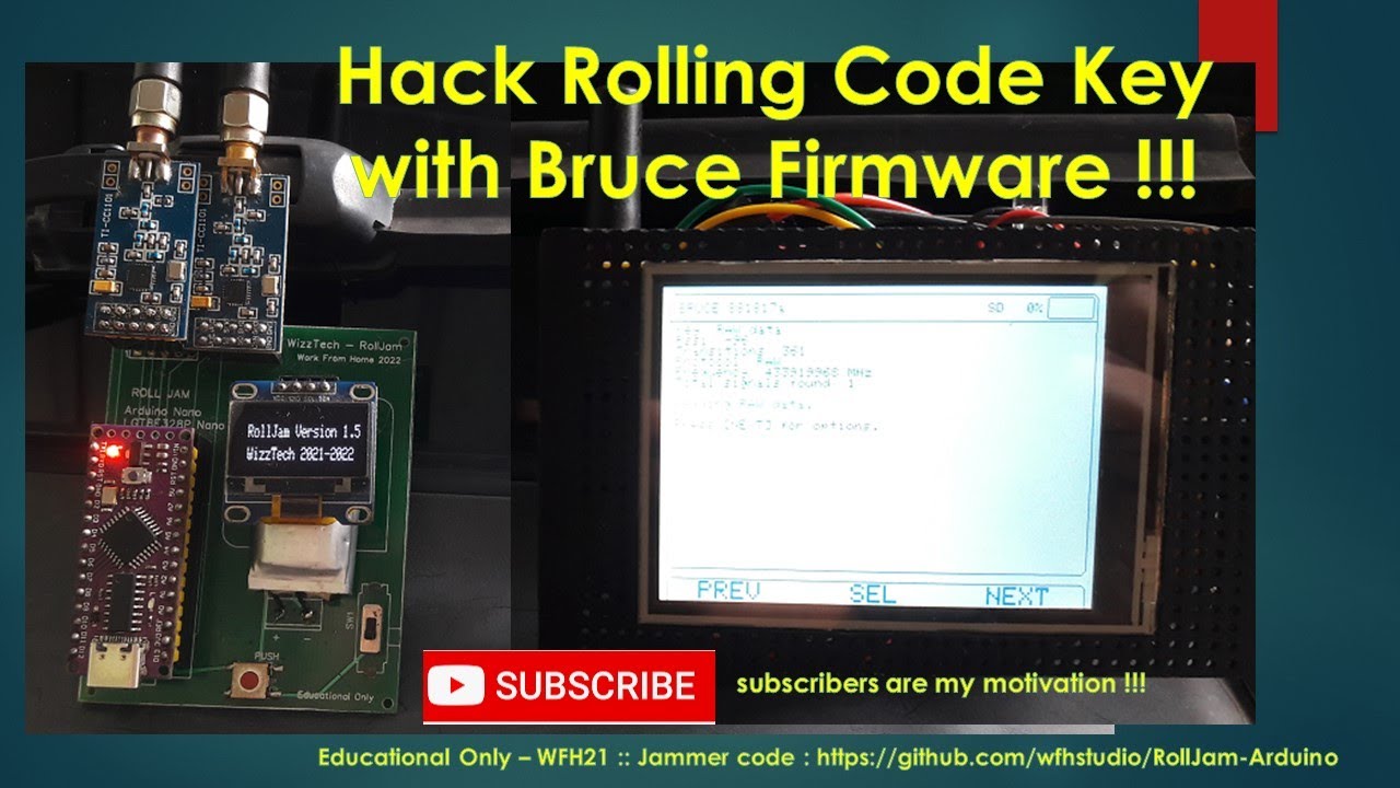 Rolling Code - RF Bruce Firmware