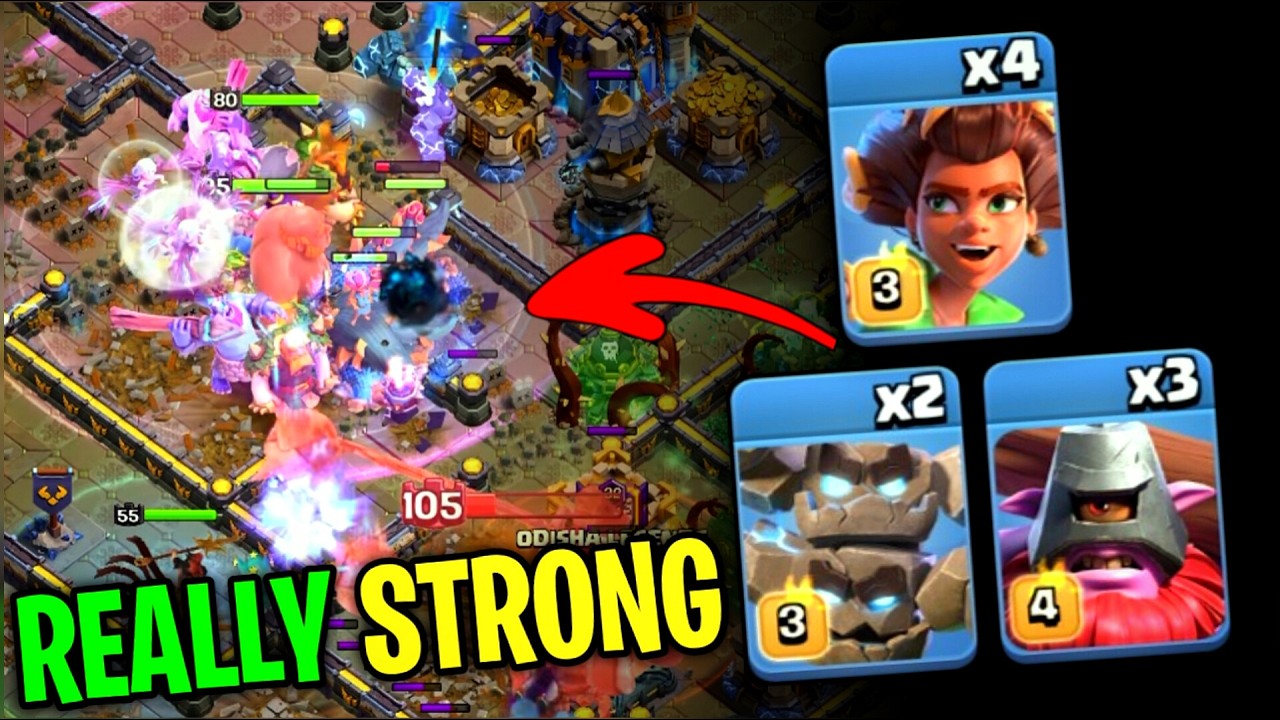 Triple Threat Strategy Is Really Strong for Legend League | Meteor Golem + Root Rider + Thrower Op!