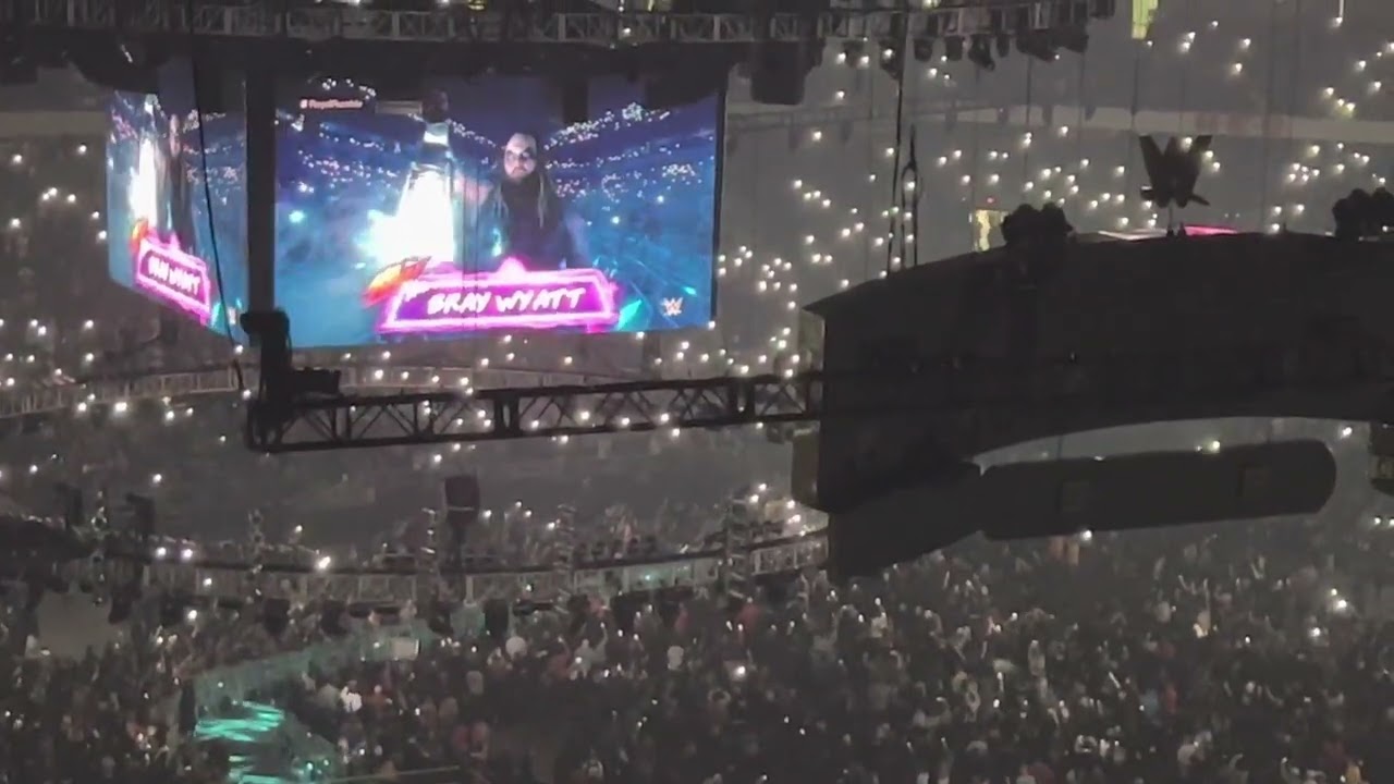 Bray Wyatt’s Entrance At The Royal Rumble 2023