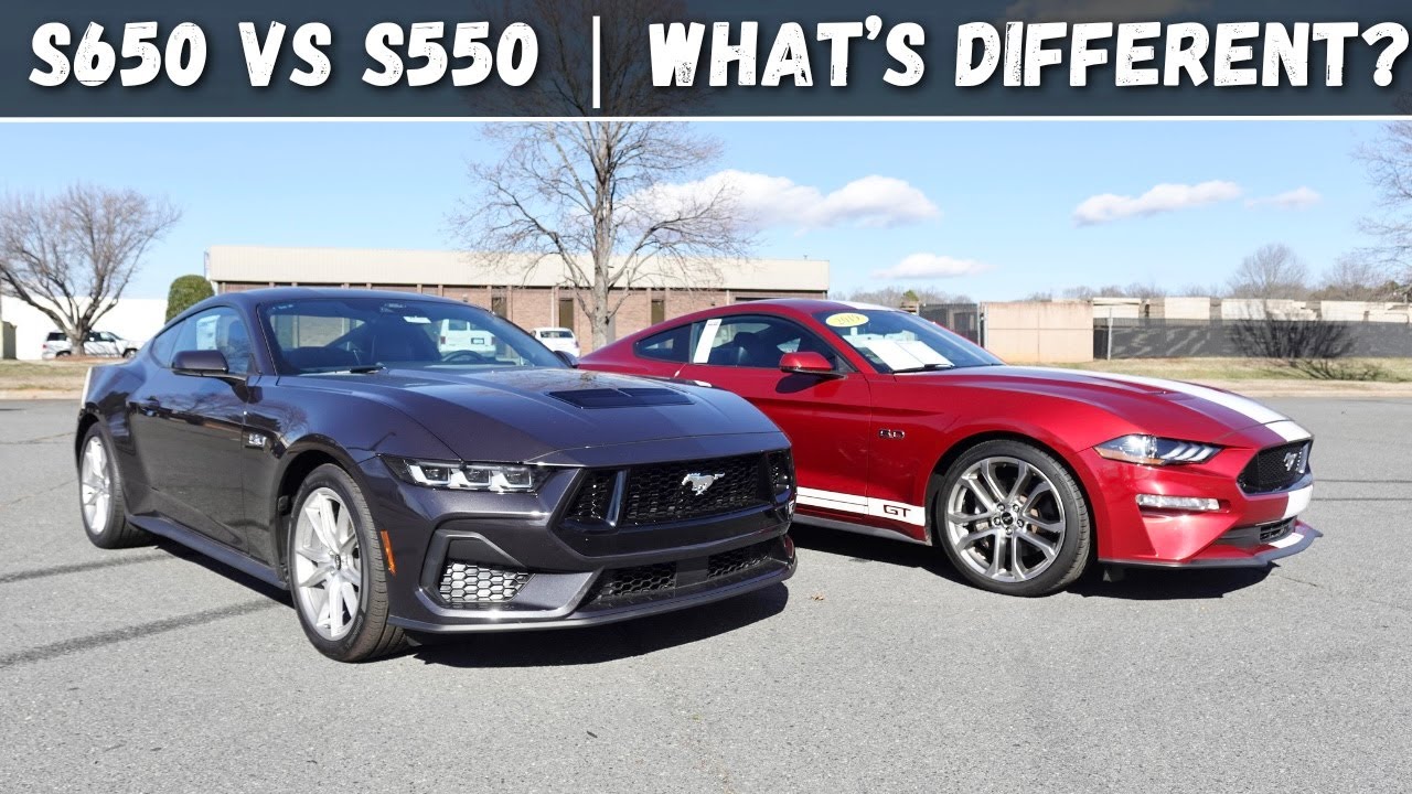 NEW 2024 Ford Mustang GT Premium vs OLD S550 Ford Mustang GT Premium