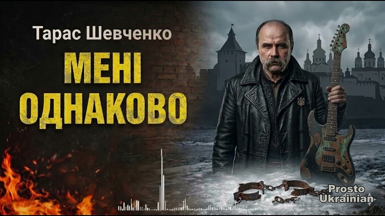 Мені однаково  - Тарас Шевченко | Епічний Heavy Metal Cover 🎸🔥 | Prosto Ukrainian