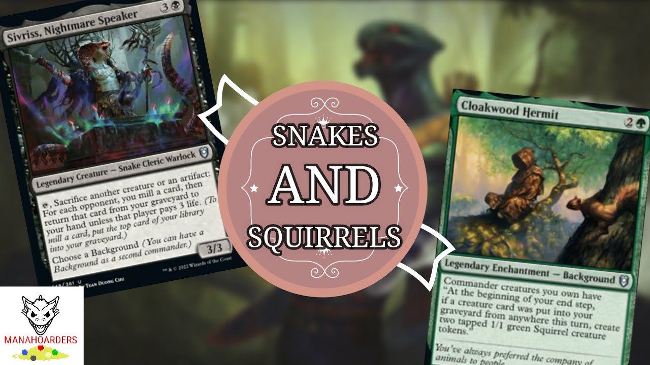 NEW Commander Deck Tech: Sivriss, Squirrel Speaker