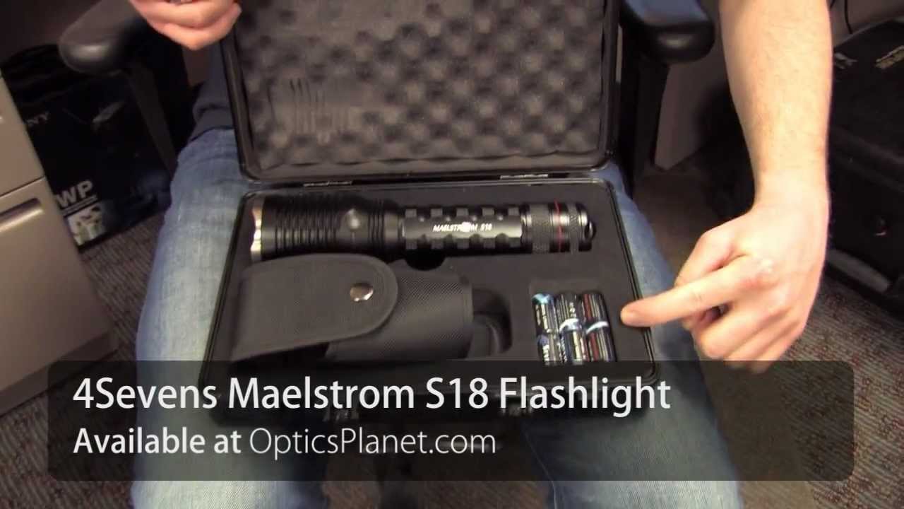 4Sevens Maelstrom S18 Flashlight - OpticsPlanet Product in Focus