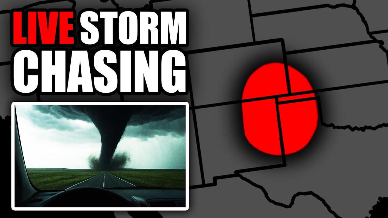 🔴LIVE STORM CHASING! Tornado Threat Across Colorado, Kansas, Oklahoma, and Texas