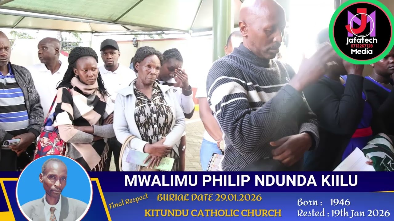 Mwalimu Philip Ndunda Kiilu Final Sendoff