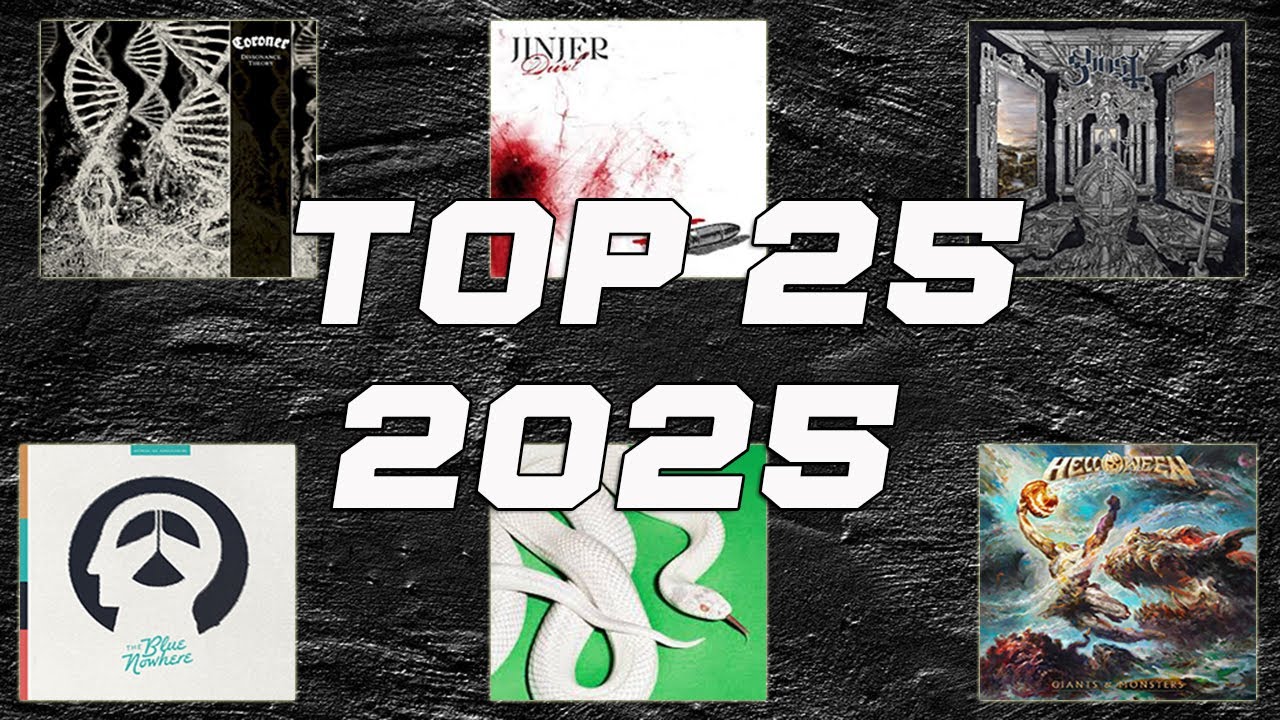 TOP 25 2025 Hard Rock/Metal