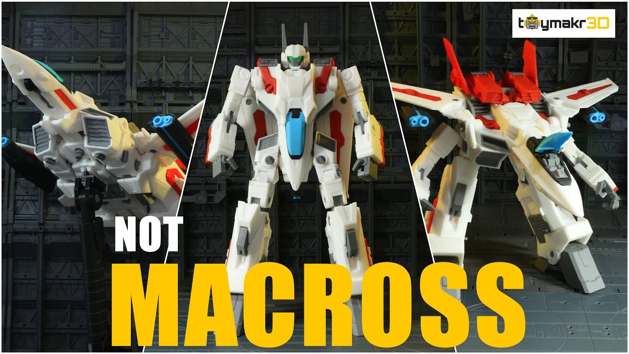 I Designed This Transformable Robot on an iPad