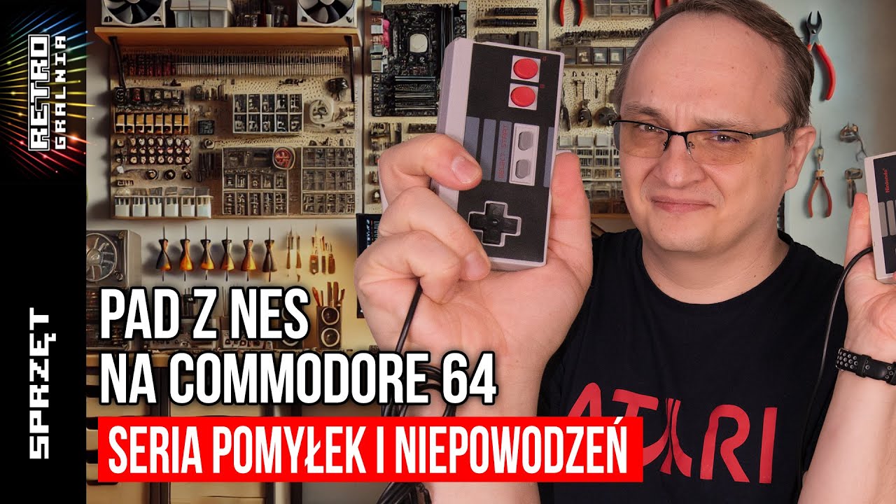 🎮 Jak przerobić NES-owy pad na Commodore 64? - Krok po kroku [RG#582]