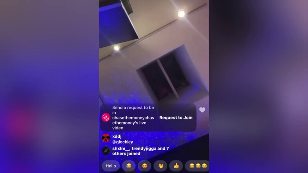 Chasethemoney Cooking Up Fire In Beats The Studio on Instagram Live IG LIVE TV