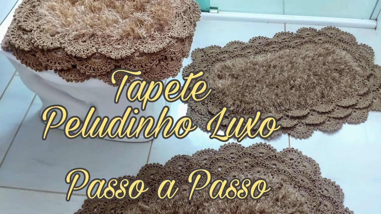 Passo a Passo - Tampa do Vaso Peludinho Luxo - Parte 1