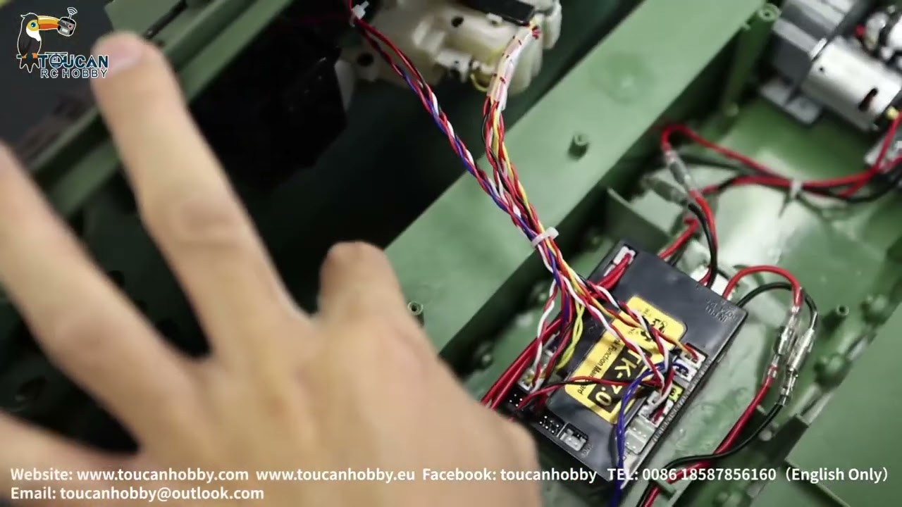 How to change speaker for your henglong RC tank.