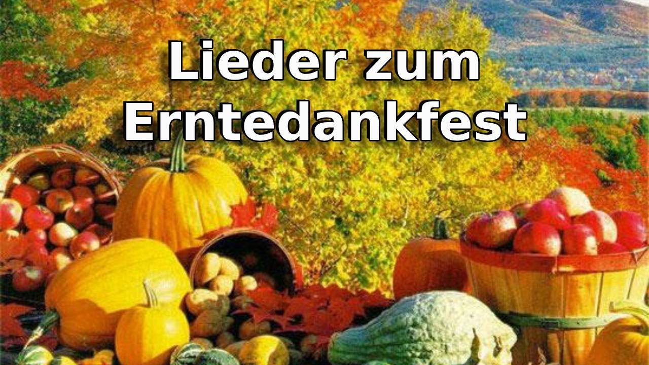 Lieder zum Erntedankfest